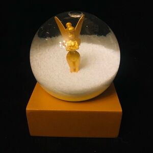 Disney Tinker Bell Icy Holiday Snow Globe